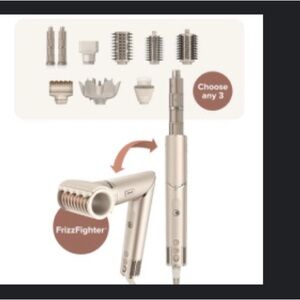 Gold Hair Styling Wand with Sleek Design